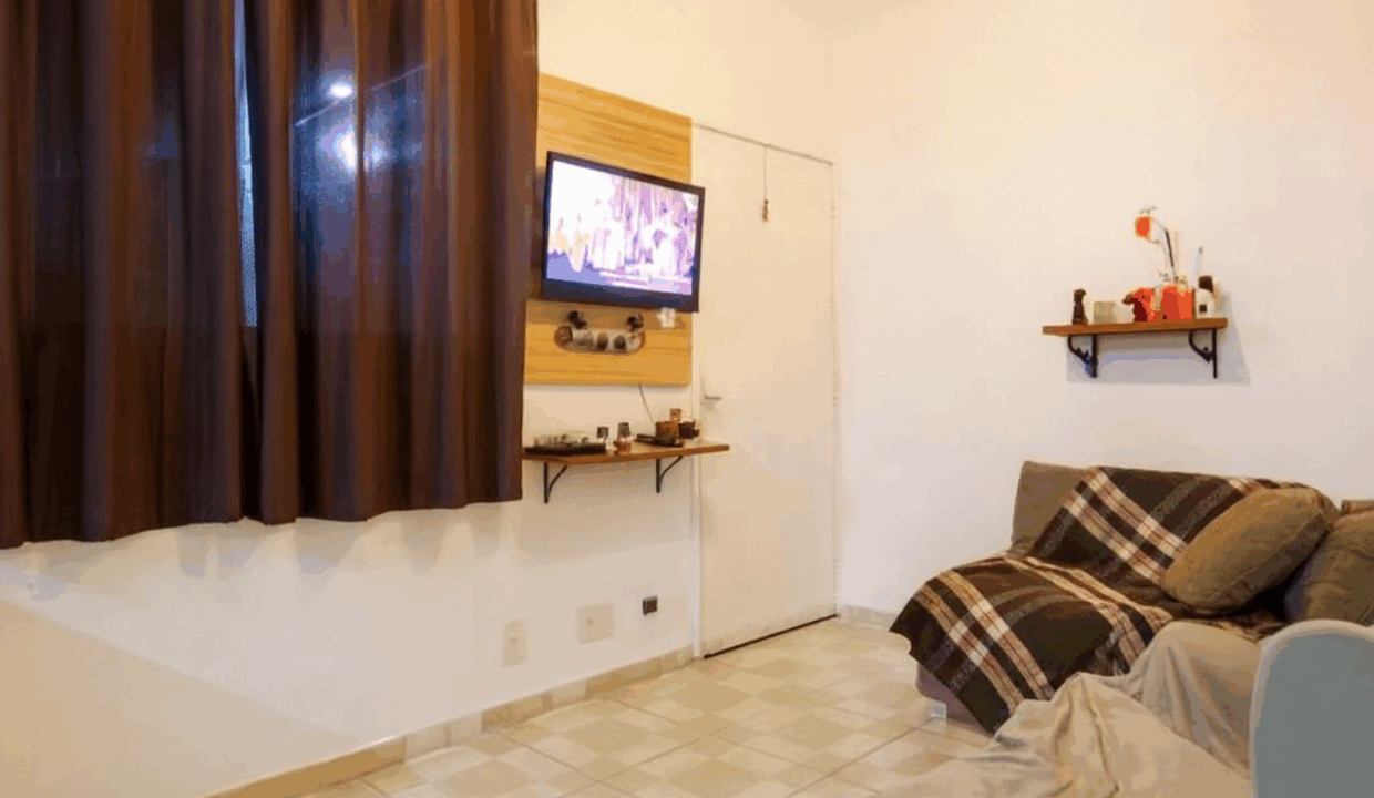 Sala de Estar e Cozinha Integrada